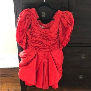 Zeleb London ruched party dress